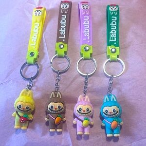Colorful Monster Character Keychains select one